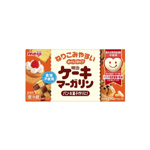 明治乳業 明治ケーキマーガリン ２００ｇ×12個 (冷蔵) (爆買)
