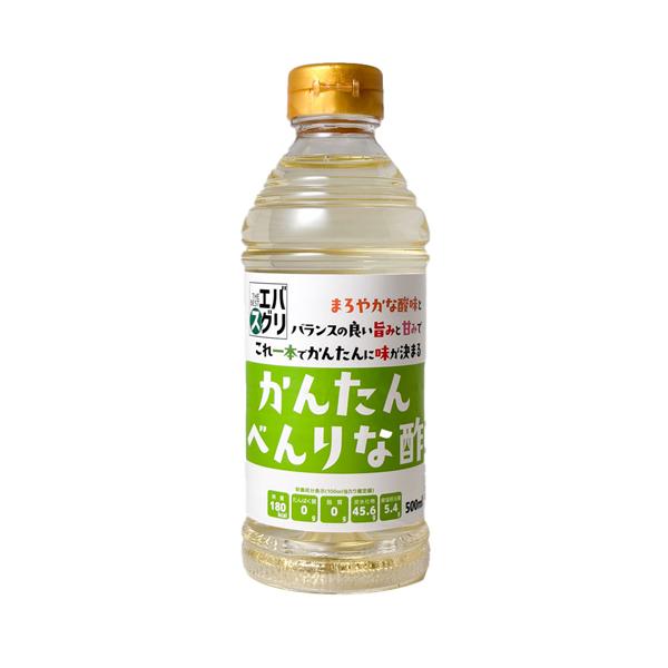 マルカン酢 かんたんべんりで酢 500ml×12個×2セット ＼エバスグリ／エバグリーンのプライベートブランド商品！　酢/かんたん酢/調味酢 (爆買)