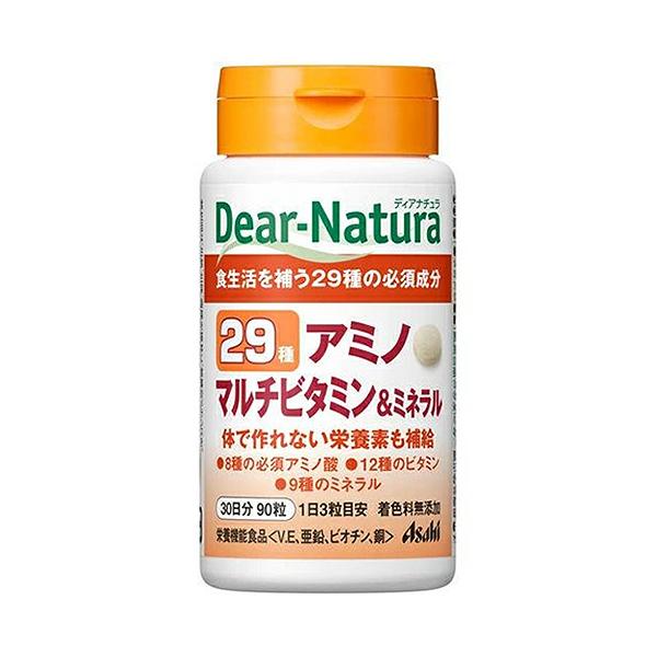 【商品説明】29種の必須成分体で作れない栄養素も補給必須アミノ酸8種、ビタミン12種、ミネラル9種を配合しました。栄養機能食品（ビタミンE、亜鉛、ビオチン、銅）1日3粒が目安食生活は、主食、主菜、副菜を基本に、食事のバランスを。