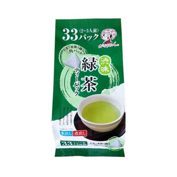 宇治森徳かおりちゃん 渋味緑茶ティーパック 33P × 24個 / ティー