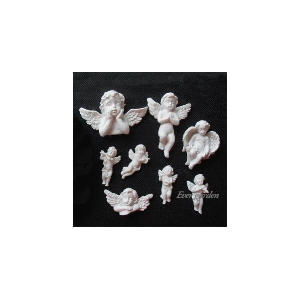 天使 8種類 エンジェル シリコンモールド レジン アロマハイストーン 石膏 手作り 石鹸 レジン 樹脂 粘土 シリコン 型 抜き型 新入荷 オスス Buyee Buyee Japanese Proxy Service Buy From Japan Bot Online