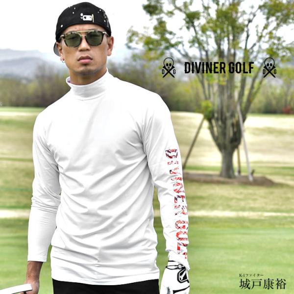golfickers モックネック　インナー　レイヤー　ゴルフ　長袖 Amazon.co.jp: [DIVINER GOLF] ゴルフウェア メンズ モック