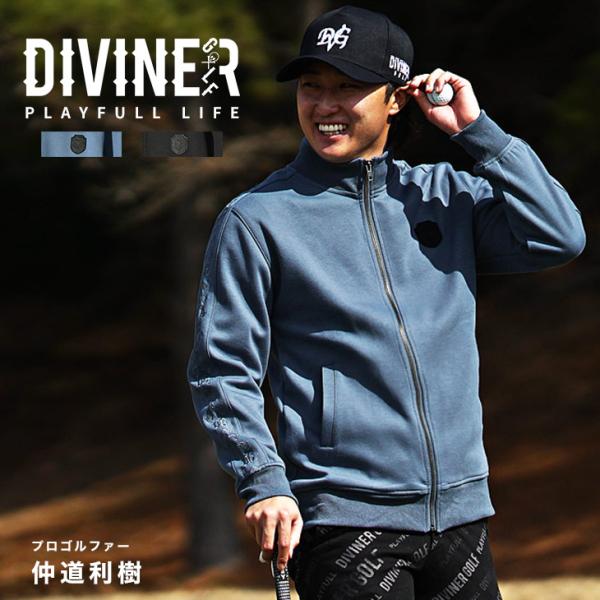 joker 【DIVINER GOLF】ゴルフウェア メンズ トラックジャケット