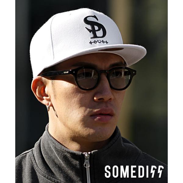 SOMEDIFF（サムディフ） キャップ メンズ ブランド ワンポイント 