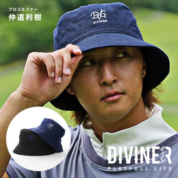 Golfickers バケットハット S/M 黒 Golfickers バケットハット S/M 黒