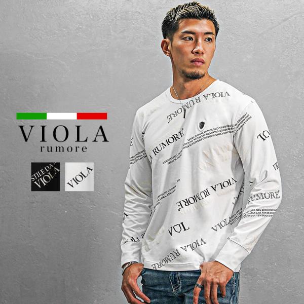 VIOLA rumore（ヴィオラ ルモーレ） ヴィオラ 半袖Tシャツ メンズ ロゴ