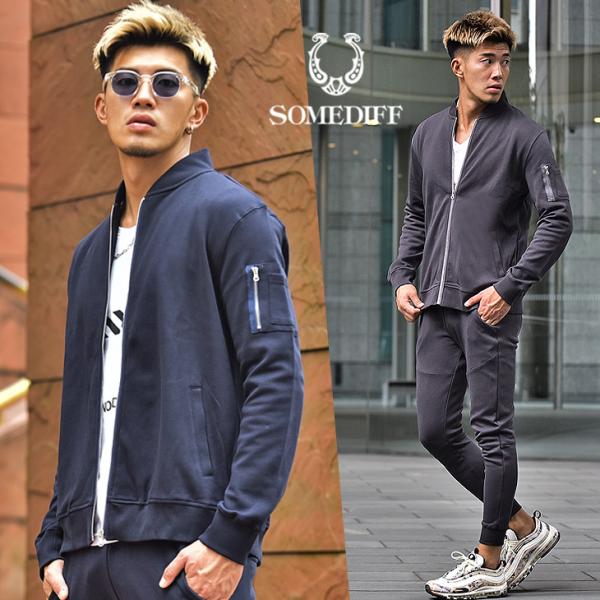 セットアップ メンズ スウェット Ma 1 スウェットパンツ Ma1 長袖 ジョガーパンツ スリム ボトム 大きいサイズ Ll Xl ブラック 春 春物 春服 上下 Buyee Buyee 日本の通販商品 オークションの代理入札 代理購入