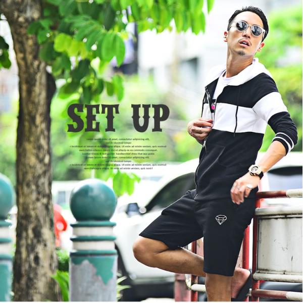 送料無料 スウェット セットアップ メンズ 上下 スウェットセットアップ ハーフパンツ ショートパンツ 短パン パーカー 大きいサイズ カジュアル Buyee 日本代购平台 产品购物网站大全 Buyee一站式代购 Bot Online