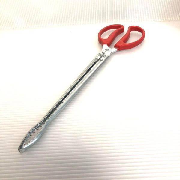 ロングフィッシュグリップ　カニ用ハサミ　魚掴み器