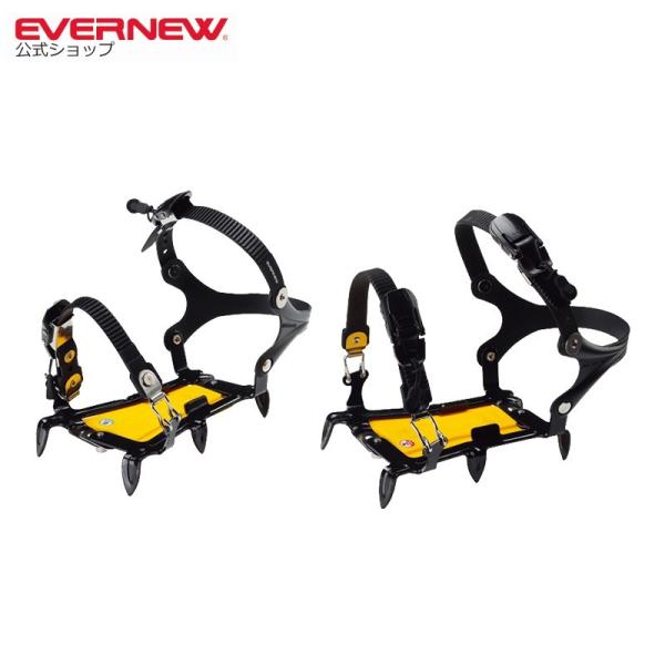 EVERNEW（エバニュー） 巾調節式6本爪アイゼン EBY015 送料無料