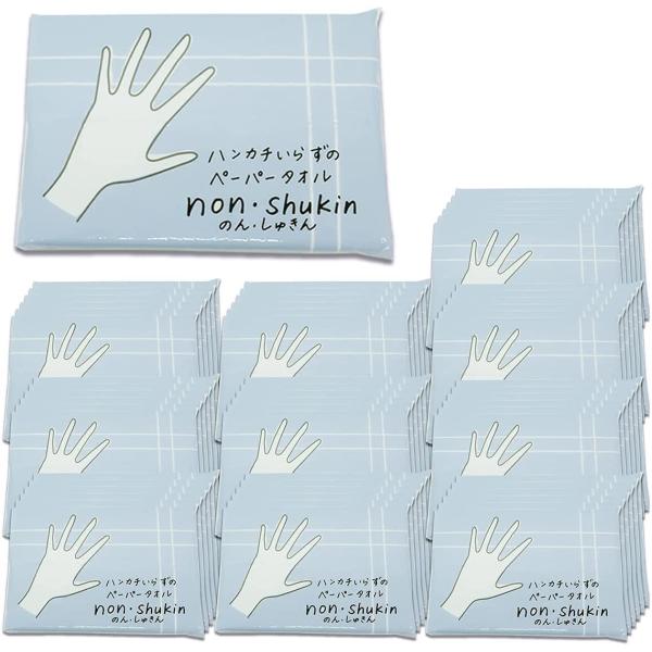 使い捨てハンカチ 携帯 ペーパータオル ペーパーナプキン 紙ナプキン 日本製 のんしゅきん 20×21cm 16個×10袋