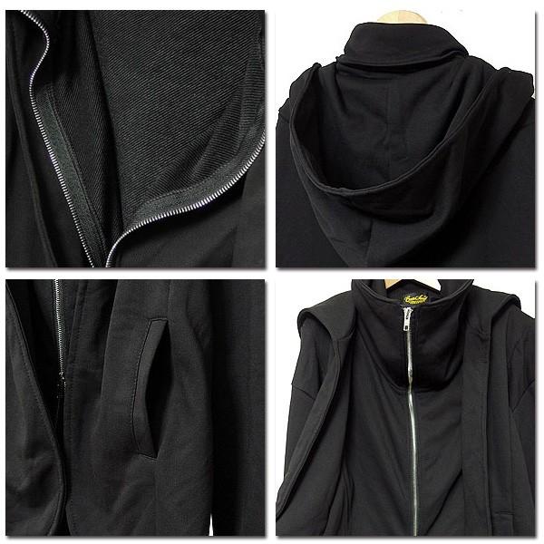 ジップパーカー メンズ パーカー ブラック 黒 ジップアップパーカー ビジュアル系 モード系 Buyee Buyee Japanese Proxy Service Buy From Japan Bot Online