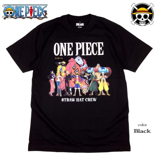 ONE PIECE Tシャツ ワンピース 半袖 ルフィ サンジ ゾロ ナミ ロビン チョッパー ブルック フランキー ウソップ メンズ アニメ グッズ レディース 麦わら海賊団