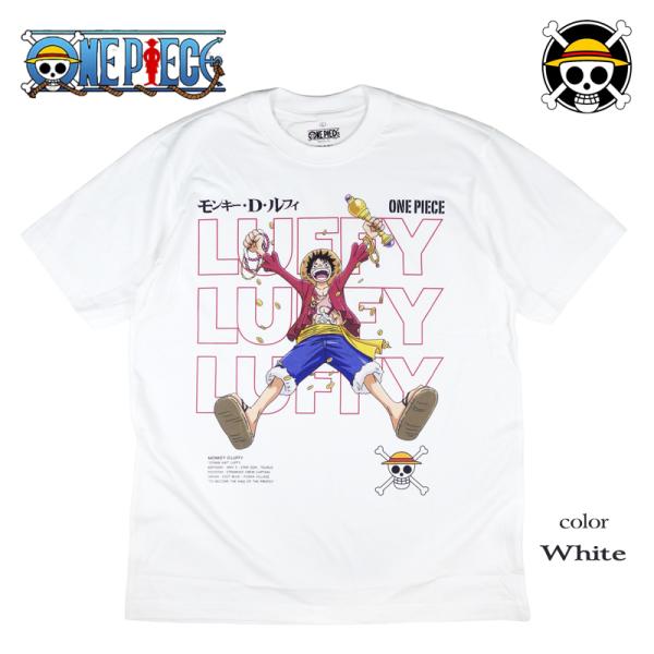 ONE PIECE Tシャツ ワンピース 半袖 ルフィ サンジ ゾロ ナミ ロビン チョッパー ブルック フランキー ウソップ メンズ アニメ グッズ レディース 麦わら海賊団