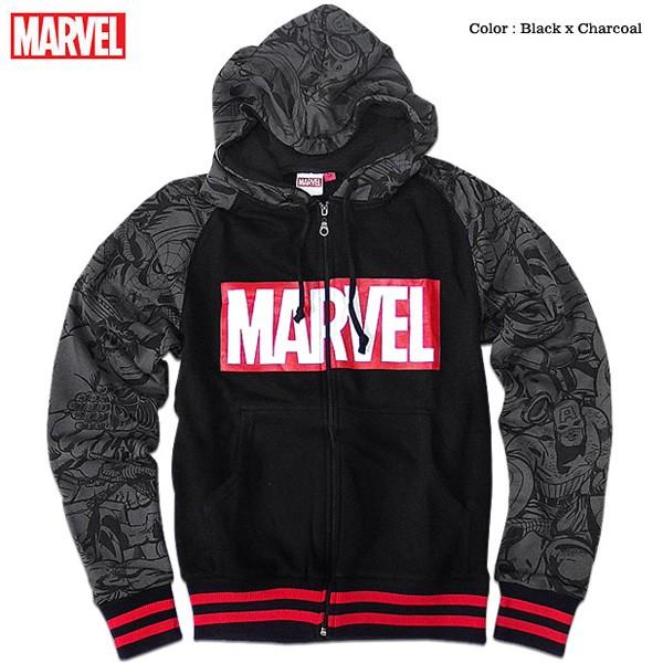 マーベル Marvel ジップパーカー メンズ 裏起毛 パーカー 厚手 大きいサイズ 総柄 プリント イラスト ボックスロゴ ジップアップ Eplus740 Eversoul Plus メンズファッション 通販 Yahoo ショッピング