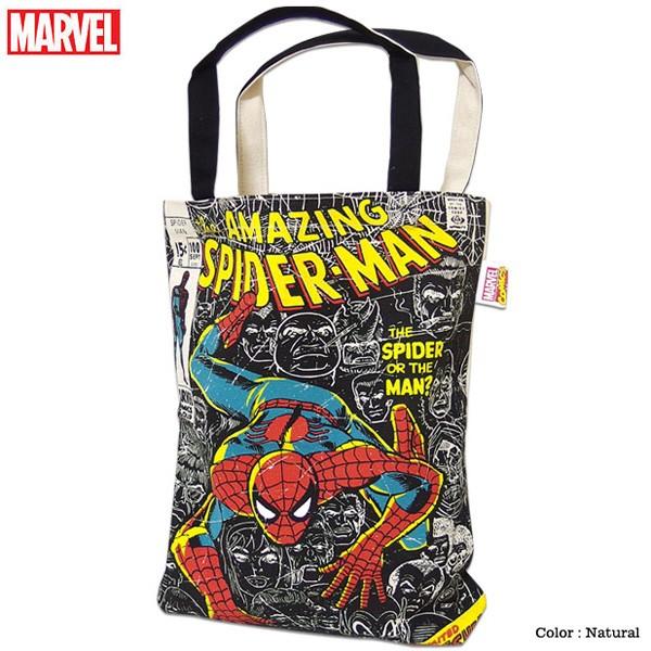 MARVEL（マーベル） トートバッグ スパイダーマン グッズ アメコミ