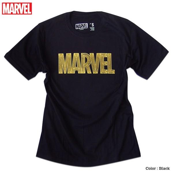 マーベル ｔシャツ 半袖 ゴールド ロゴ プリント Marvel アメコミ Tシャツ グッズ メンズ キャラクター 黒 ブラック Eplus7 Eversoul Plus メンズファッション 通販 Yahoo ショッピング
