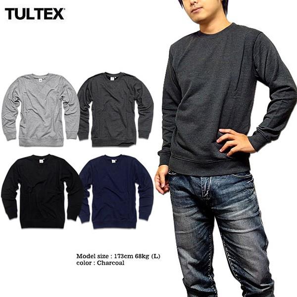 トレーナー メンズ スウェット 裏毛 インナー ルームウェア 部屋着 ブランド 無地 定番 3l ブラック 黒 杢グレー ネイビー Tul044 Eversoul Plus Version Y 通販 Yahoo ショッピング