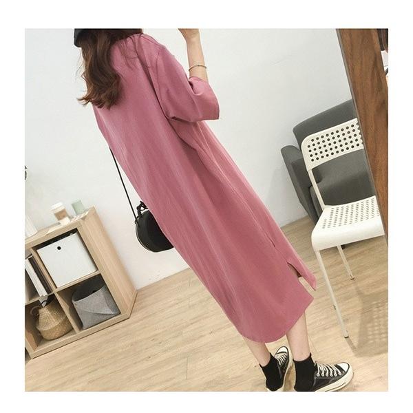 カットソー ワンピース Tシャツワンピース ロングｔシャツワンピ ビックシルエット Tシャツ ラウンドネック ロングワンピース Buyee Buyee 提供一站式最全面最專業現地yahoo Japan拍賣代bid代拍代購服務 Bot Online