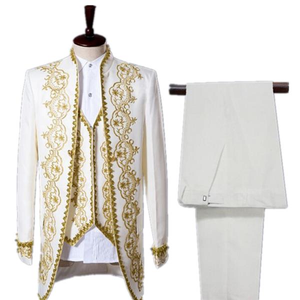 S M L Xl 2xl コスプレ衣装 演出服 王子様 貴族 衣装 舞台 5点セット 男性用スーツ 宮廷服 ご注文で当日配送 中世 大人 メンズ 演奏会 公爵