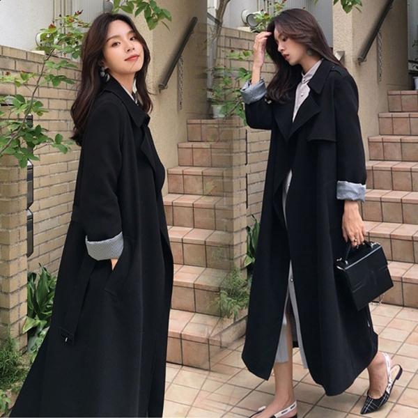 スプリングコート レディース ロング トレンチコート アウター コート トレンチ 上品 割引も実施中 おしゃれ 長袖