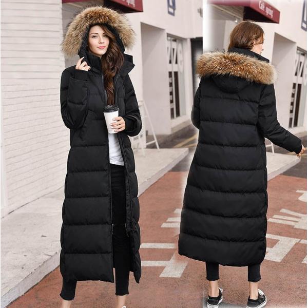 秋冬 ダウンコート レディース 韓国 大きいサイズ 軽い 暖かい あったか 着痩せ アウター 帽子付き 冬服