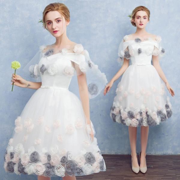 花ドレス ワンピース パーティードレス ブライズメイド ドレス 締上げタイプda631f0f0zx 商品 フォーマルドレス 卒業パーティー 謝恩会