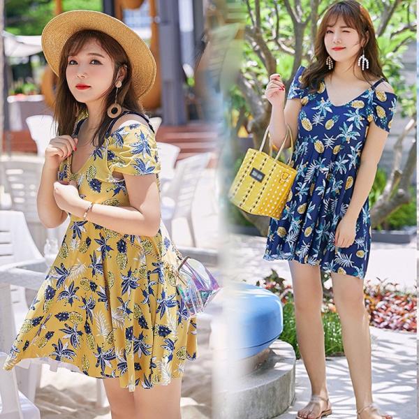 ぽっちゃり 商店 水着 大盛り 大きいサイズ レディース 3点セット 体型カバー 大人 かわいい 温泉 セクシー 女性用 痩せる 韓国風