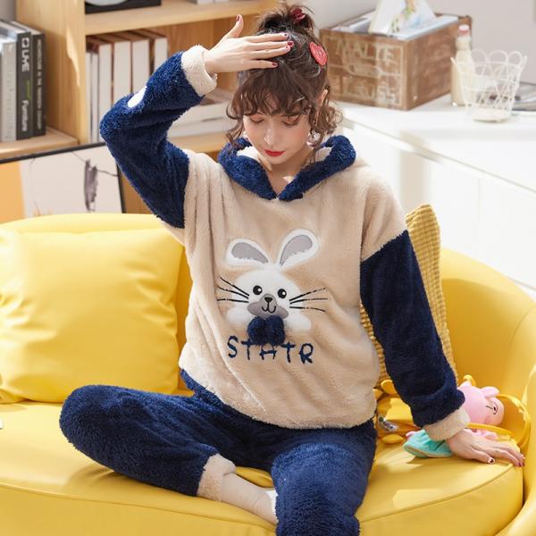 M L Xl ウサギ パジャマ レディース 定価 もこもこ ルームウェア 可愛い 部屋着