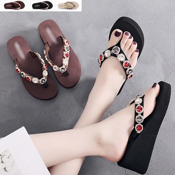 22 22 5 23 23 5 24 24 5 25 サンダル ビーチ レディース ビーチサンダル 厚底 ヒール シューズ 厚底