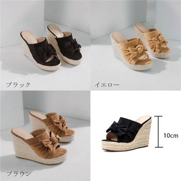 オリジナル 厚底サンダル ハイヒール ウェッジソール トレンド 脚長 レディース 小さいサイズ サンダル