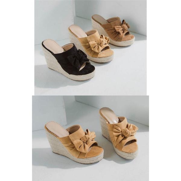 オリジナル 厚底サンダル ハイヒール ウェッジソール トレンド 脚長 レディース 小さいサイズ サンダル