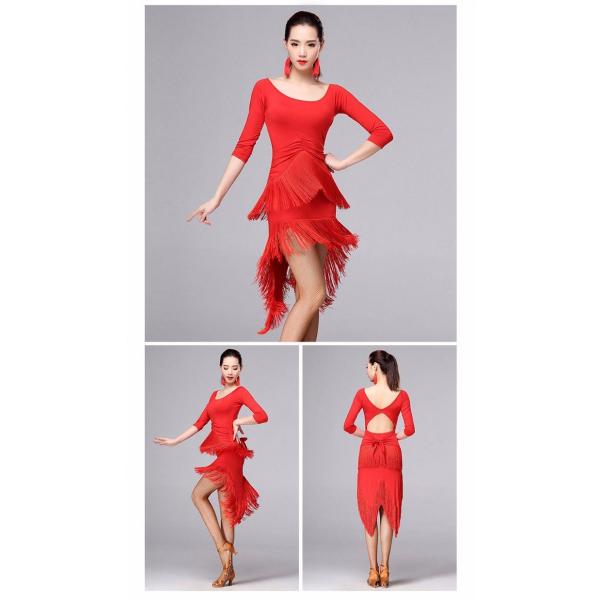 5カラー ラテンダンス ワンピース ダンス衣装 ダンスウェア スタンダードドレス 希少 モダンダンスdm438d3d3m2 レディース 大きいサイズ 練習服 演出用