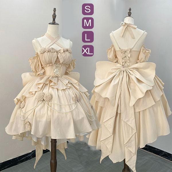 時の砂ロリータ 魔術パテシエ お姫様ロリータエプロン洋服