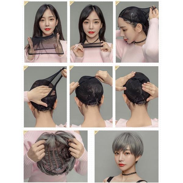 ウィッグ ショート 内巻きショート ボブ フルウィッグ 即納 自然 つけ毛 かつら ウイッグ ハロウィン Wig コスプレ レイヤー エクステ