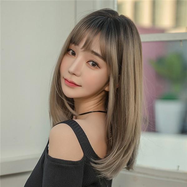 ウィッグ ミディアム フルウィッグ グラデーション 自然 つけ毛 エクステ ウイッグ かつら Wig セミロング コスプレ ハロウィン レイヤー Dp007d3 エブリ 通販 Yahoo ショッピング