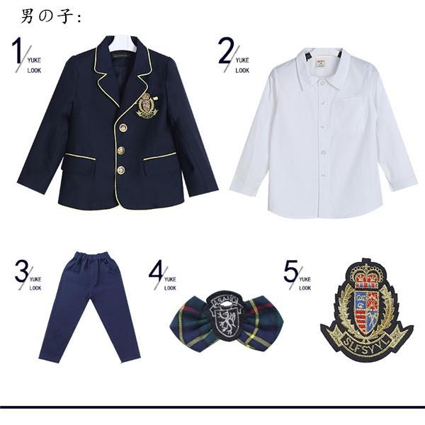 スーツ ブレザー 卒業式 入学式 女の子 男の子 キッズ フォーマル 5点セット 子供スーツ カジュアル Dt346c0 エブリ 通販 Yahoo ショッピング