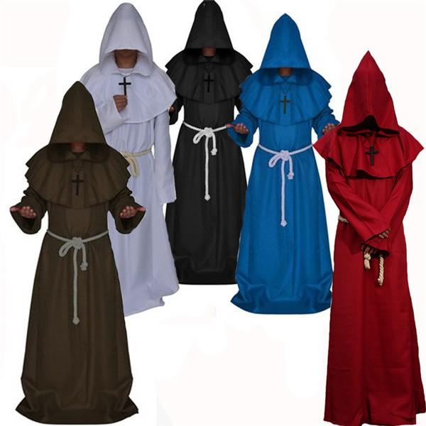 S M L Xlハロウィン 中世 僧侶用法衣 シャーマンローブ 牧師 神父 ハロウィン 衣装 仮装衣装 4点セット コスプレ コスチューム Cosplay Eb768c0 エブリ 通販 Yahoo ショッピング