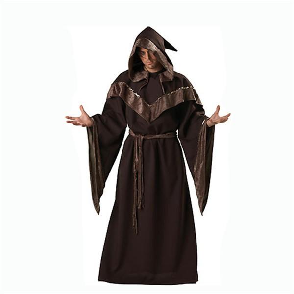 ハロウィン 衣装 シャーマン 祈祷師 ローブ 中世 悪魔 魔法使い 男性用 メンズ 吸血鬼 ヴァンパイ ア 舞台 Cosplay ステージ 仮装 ダンス パーティー Eb769c0 エブリ 通販 Yahoo ショッピング