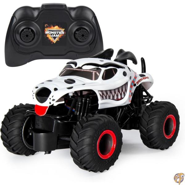 Monster Jam 公式 モンスターマット ダルメシアン リモコン モンスタートラック 男の子 女の子 1:24スケール 2.4GHz