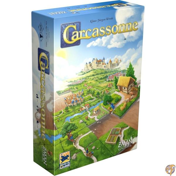 Carcassonne ボードゲーム (ベースゲーム) | ファミリーボードゲーム 大人と家族のためのボードゲーム 戦略ボードゲーム