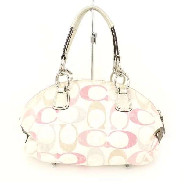 レザー シグネチャー 【極美品】コーチ ワンハンドバッグ ソーホー 6348