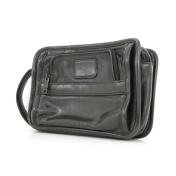 値下げ トゥミ TUMI ブラック 黒 レザー セカンドバッグ ポーチ 値下げ トゥミ TUMI ブラック 黒 レザー セカンドバッグ ポーチ