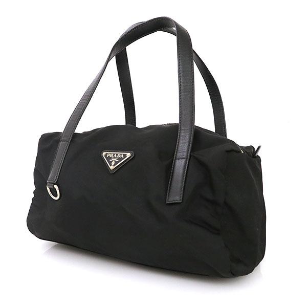 プラダ PRADA ブラック NERO ナイロン テスート ミニボストン プラダ PRADA ブラック NERO ナイロン テスート ミニボストン