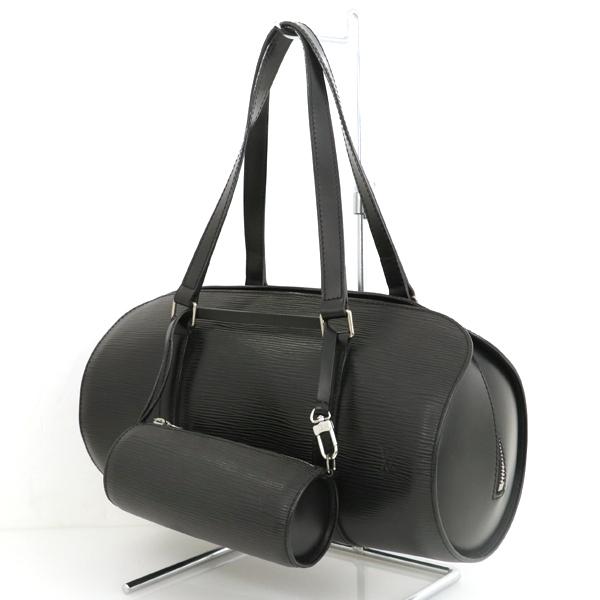 ルイヴィトン LOUIS VUITTON エピ ノワール ブラック レザー スフロ 