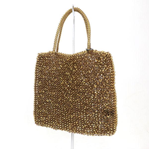 アンテプリマ Anteprima シャンパン ゴールド ワイヤーバッグ ハンドバッグ ファッションアイテム レディース Sa 中古 Everydaygoldrush 通販 Yahoo ショッピング