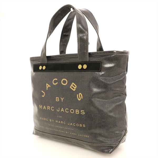 マークバイマークジェイコブス Marc By Marc Jacobs ネイビー Pvc ロゴトートバッグ レディース メンズ Mo 中古 Everydaygoldrush 通販 Yahoo ショッピング