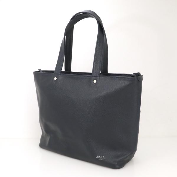PORTER トートバック　／　カラー：ネイビー、素材：牛ステア PORTER トートバック ／ カラー：ネイビー、素材：牛ステア