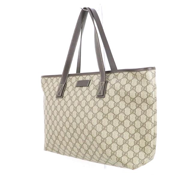 美容品 GUCCI トートバッグ GGスプリーム ビンテージPVCレザー 【公式通販】
