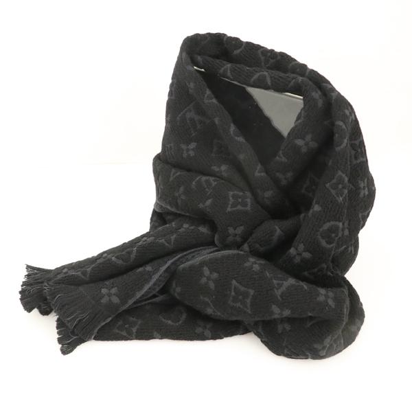 [ルイヴィトン] エシャルプ・モノグラム クラシック ウール100％ ルイヴィトン LOUIS VUITTON エシャルプ モノグラム クラシック